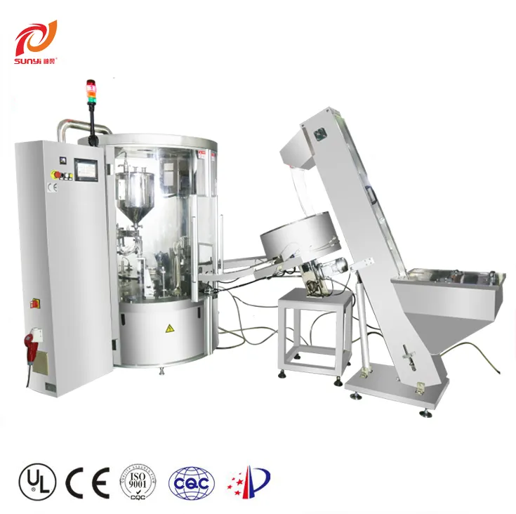 Sunyi Brand Factory Selling Europe Quality Assurrance Coffee Capsule Filling Sealing Packing Machine for Nespresso K-Cup Lavazza Dolce Gusto