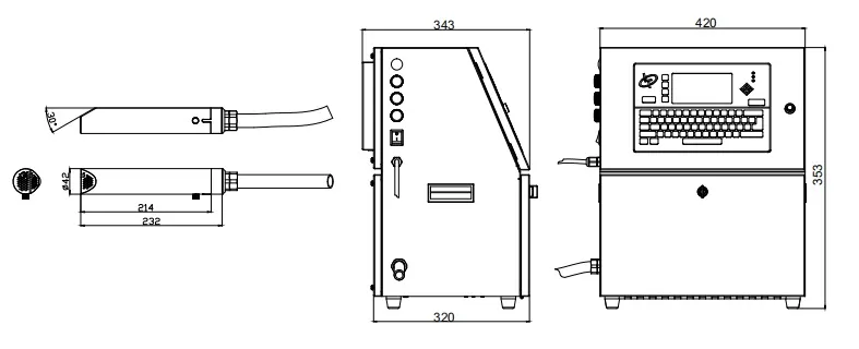 Supplier OEM/ODM Inkjet Printer Cij for Pet Bottle