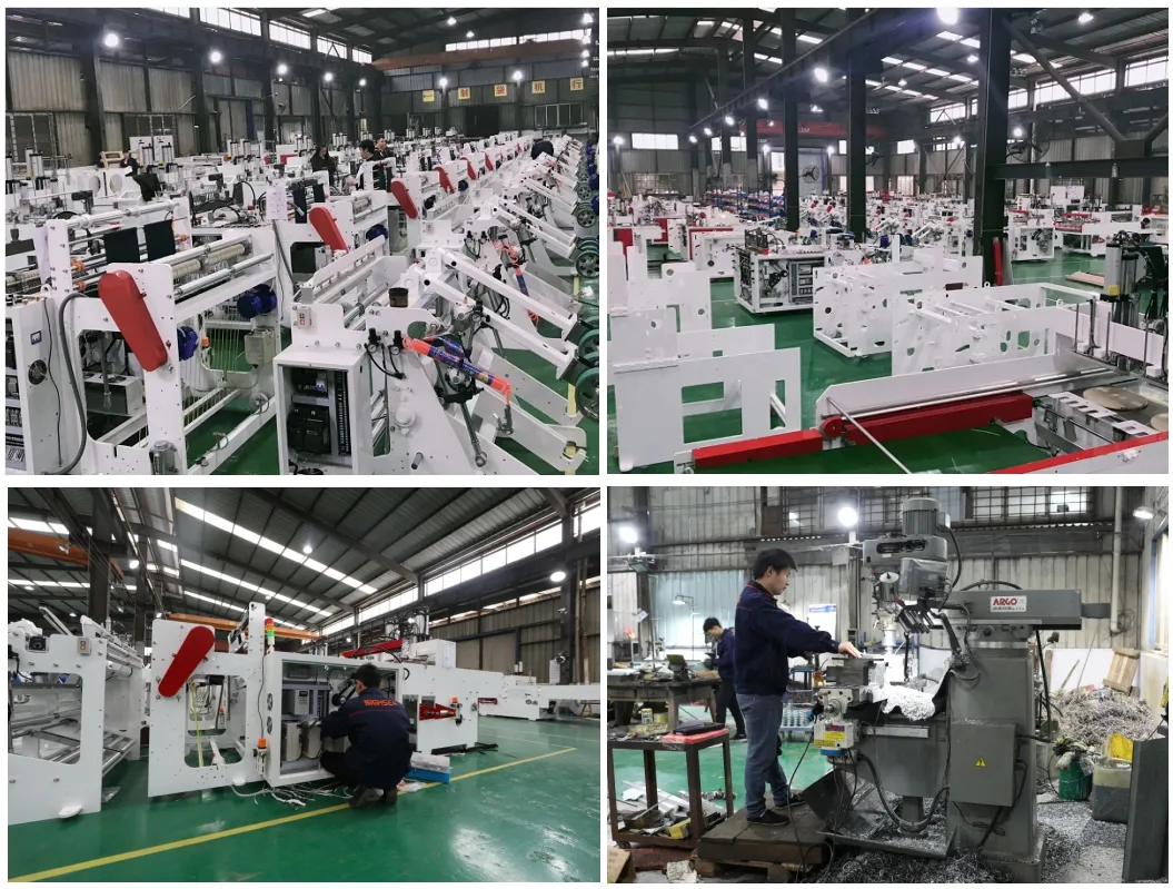 Two Lines Automatic T-Shirt Vest Shopping Bag on Roll Bag Making Machine