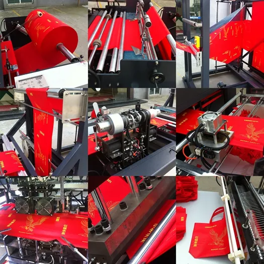 Ultrasonic Non Woven Box Bag Making Machine (AW-XA700-800)