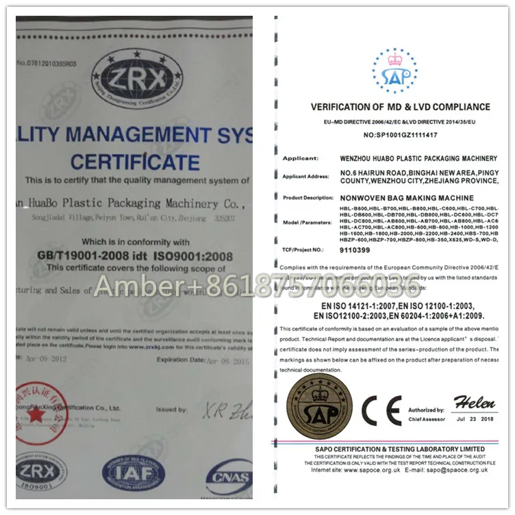 Ultrasonic Sealing Machine, Non Woven Bags Machines