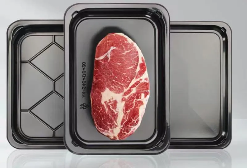 Vertical Type Vsp Vacuum Skin Packaging Machine Skin Pack Machine Meat Seafood