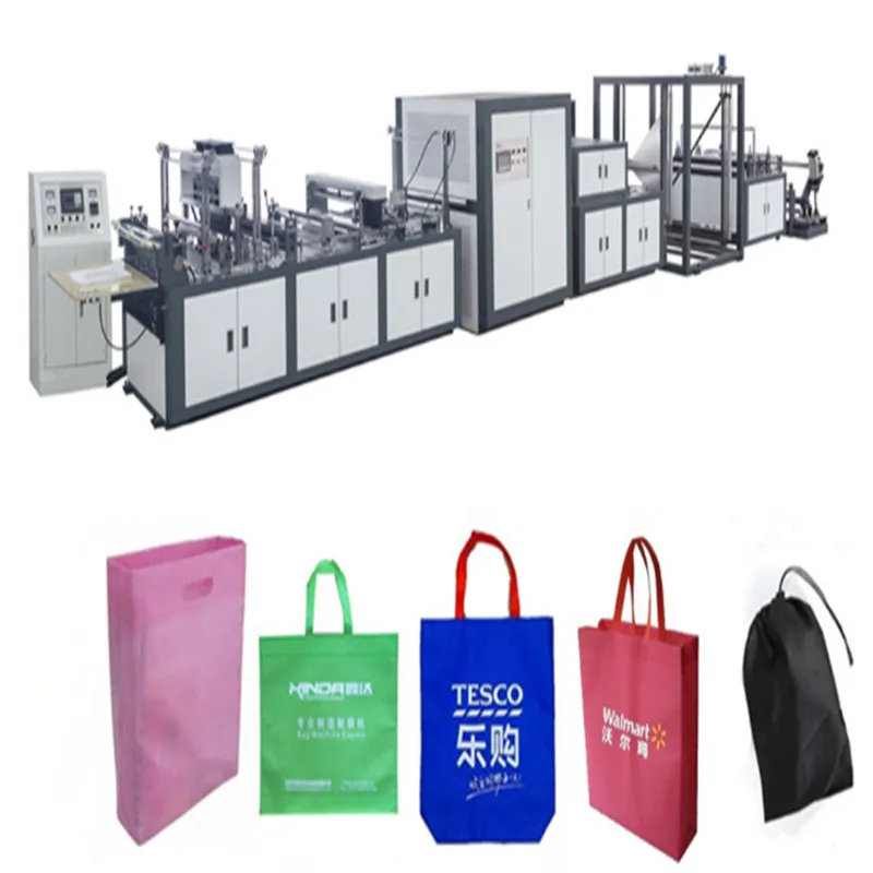Wfb-Bt600 Fully Automatic Non-Woven Bag and Handle Integrated Machine