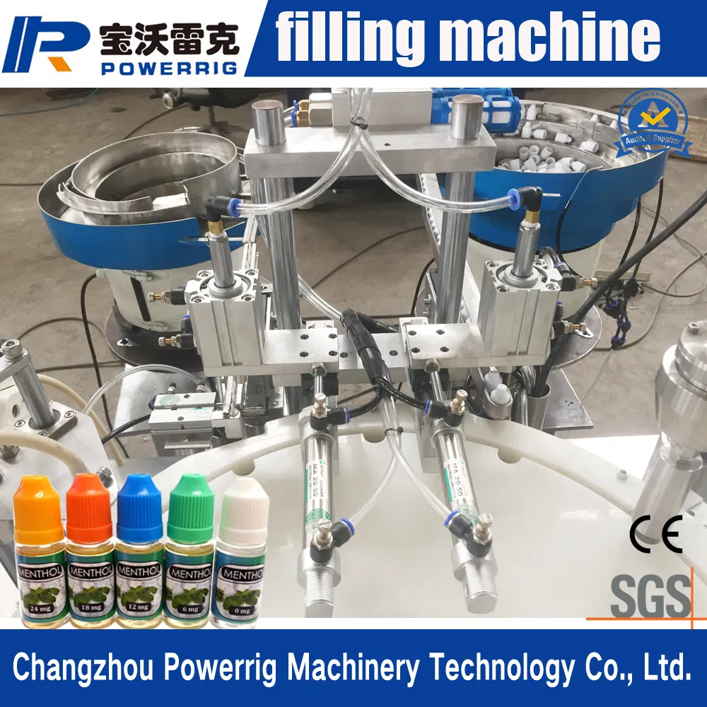 Widely Used 10ml E-Liquid Bottle Filling Capping Machine with Manufacturer Directly Sale