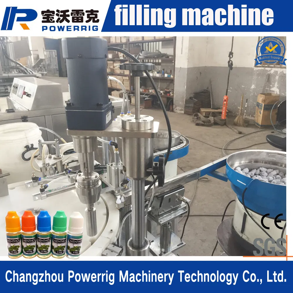 Widely Used 10ml E-Liquid Bottle Filling Capping Machine with Manufacturer Directly Sale
