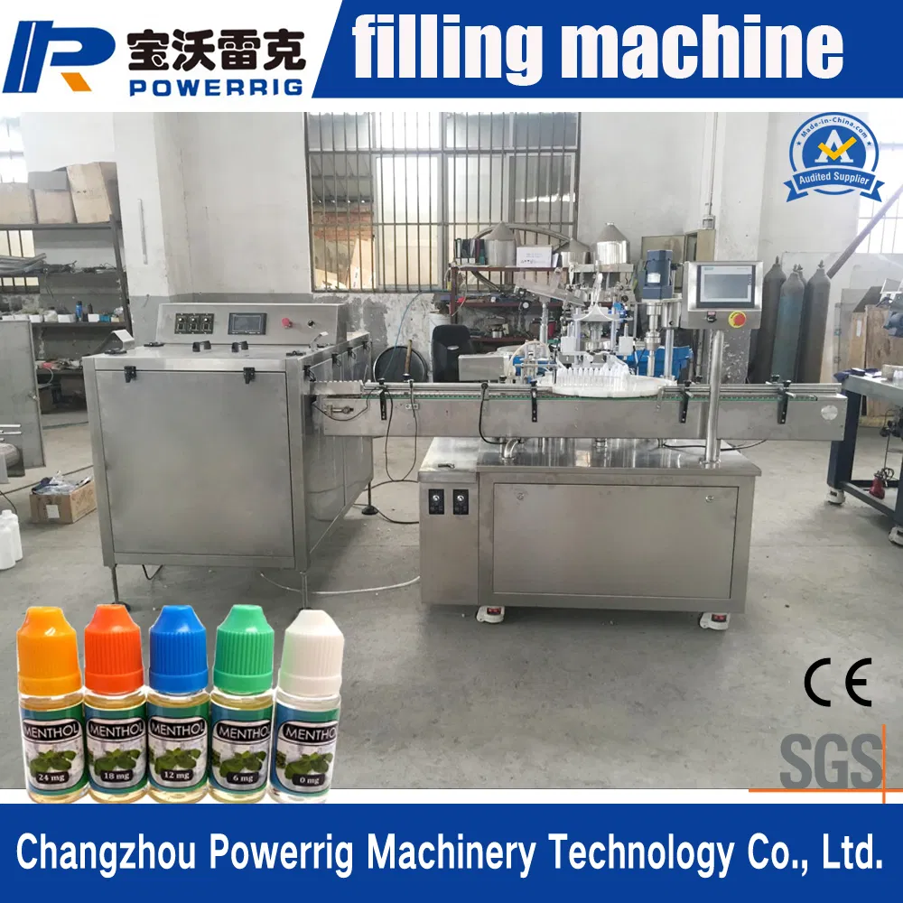 Widely Used 10ml E-Liquid Bottle Filling Capping Machine with Manufacturer Directly Sale