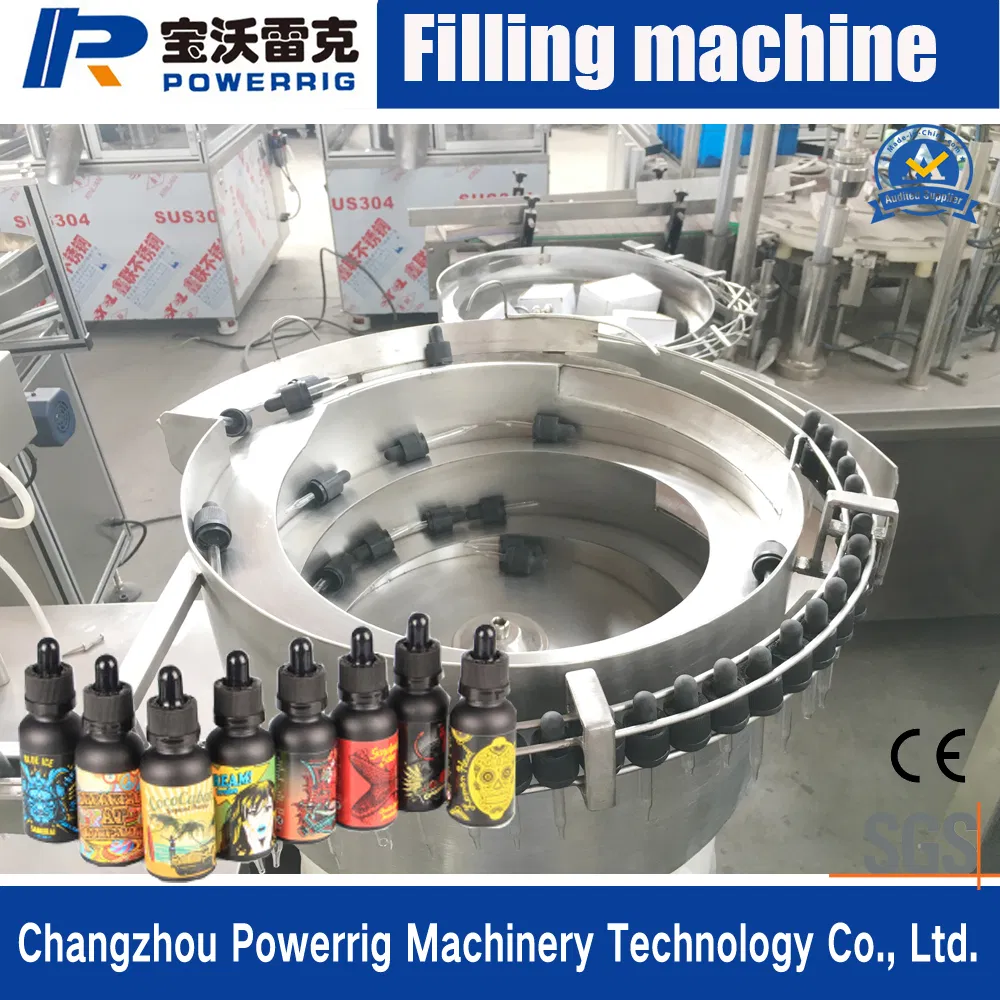 Widely Used E-Juice Filling Machine for Glass Bottle