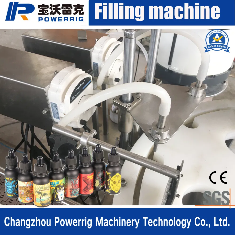 Widely Used E-Juice Filling Machine for Glass Bottle