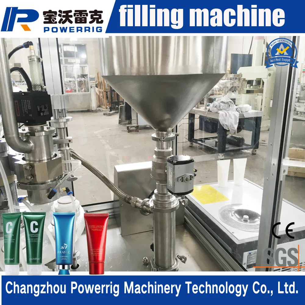 Widely Used Semi Automatic Cosmetic Filling Sealing Equipment with SGS and Ce Certification
