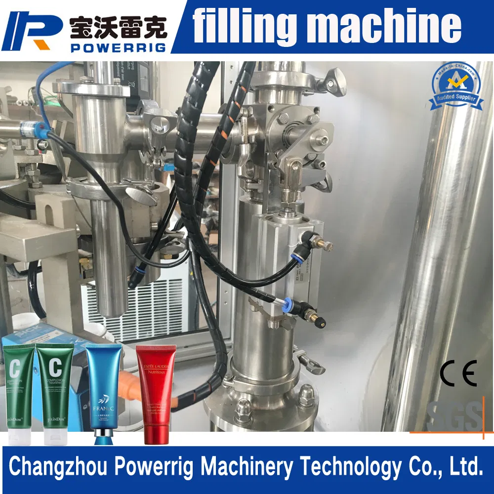 Widely Used Semi Automatic Cosmetic Filling Sealing Equipment with SGS and Ce Certification