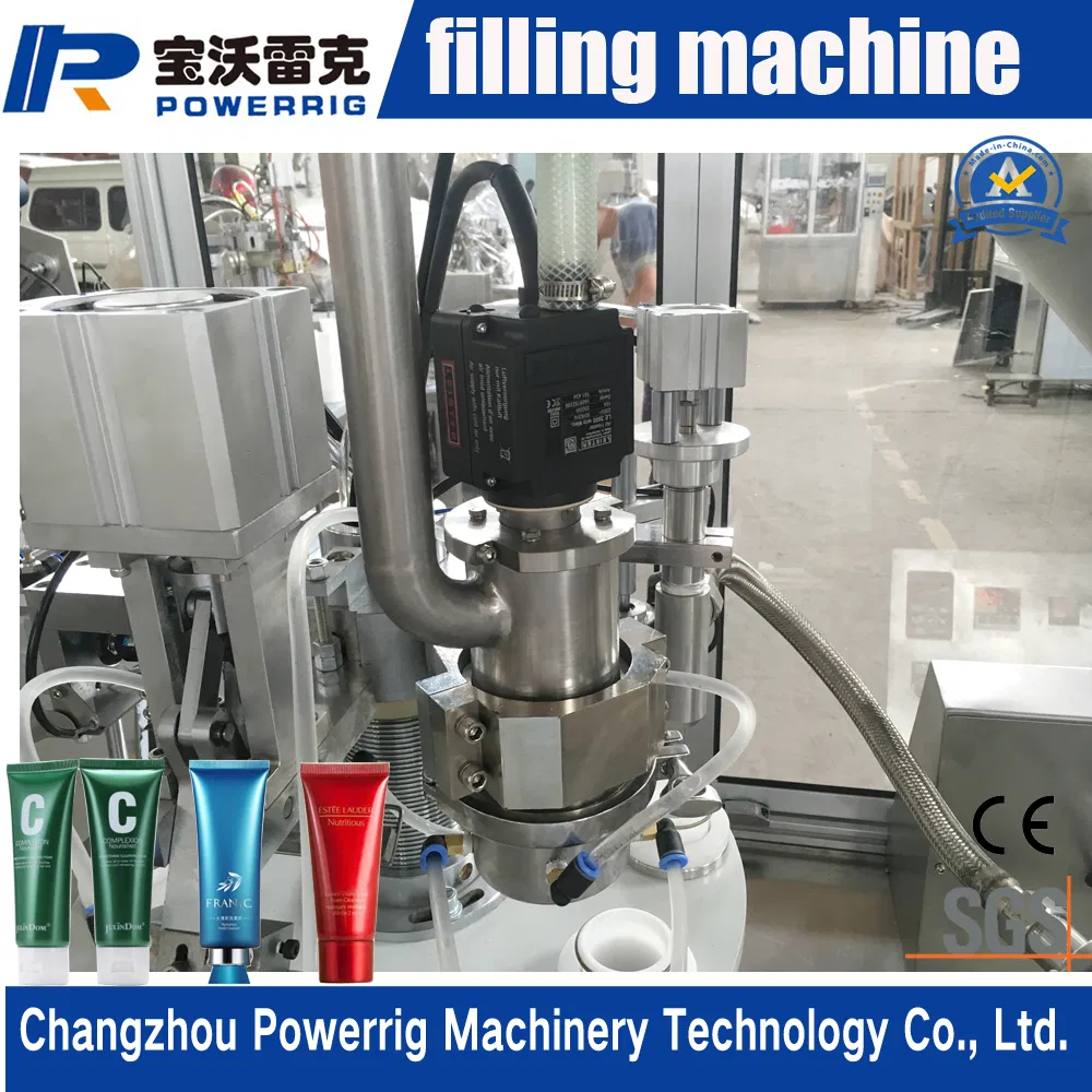 Widely Used Semi Automatic Cosmetic Filling Sealing Equipment with SGS and Ce Certification