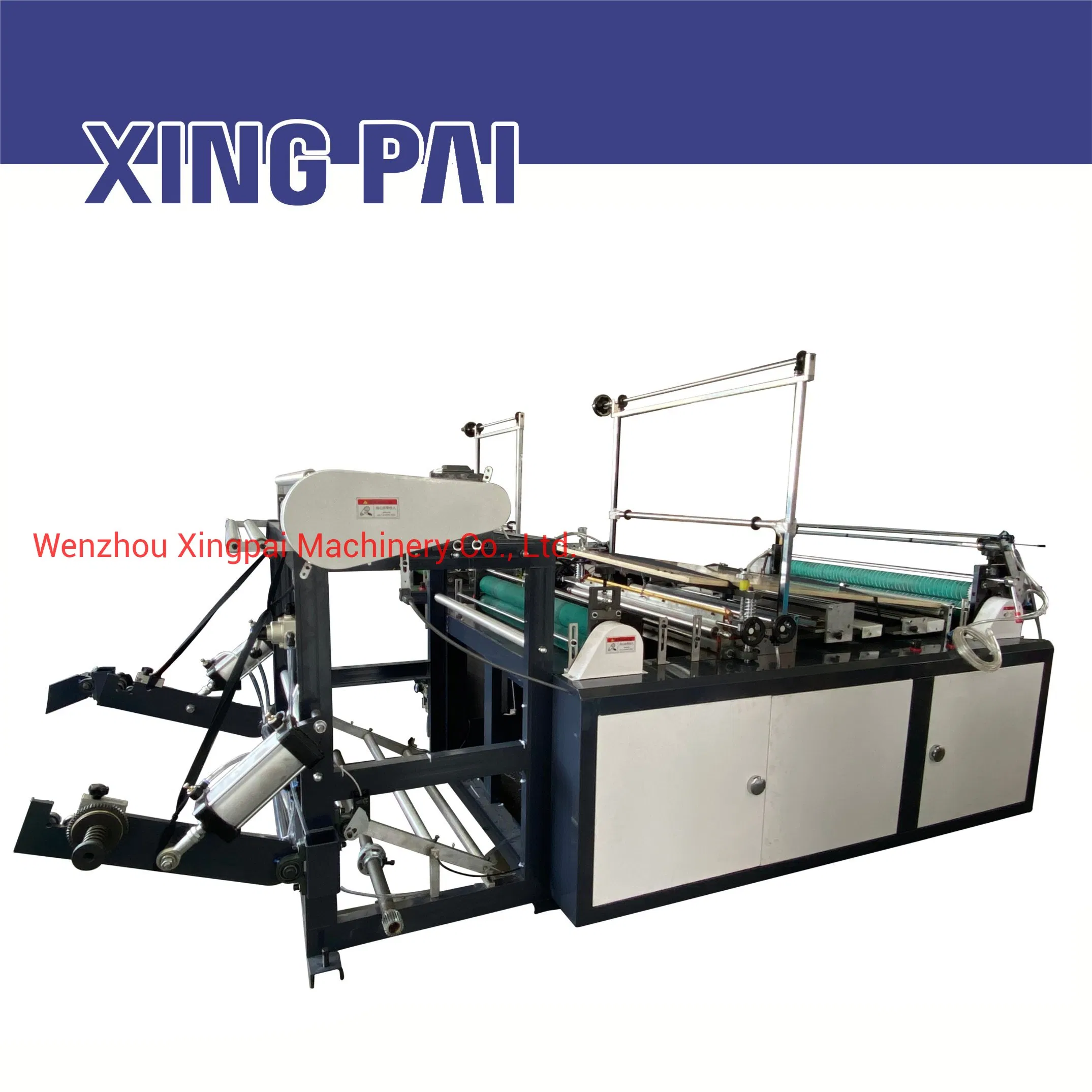 Xingpai Brand No Tension Non Stretch Thick Bag Biodegradable Bag Making Machine Bottom Sealer Heat Sealing and Cold Cutting Bag Maker Machine