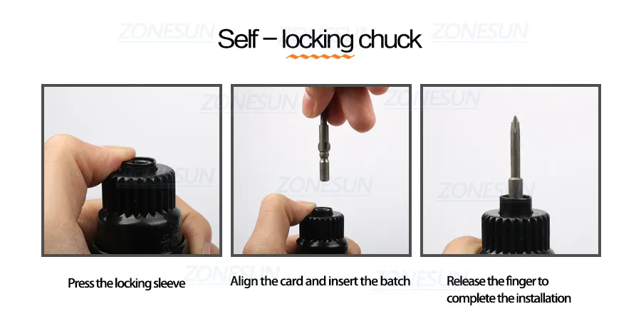 Zonesun Hand Held Glass Jar Bottle Capping Tool Plastic Bottle Cap Srewing Capping Machine